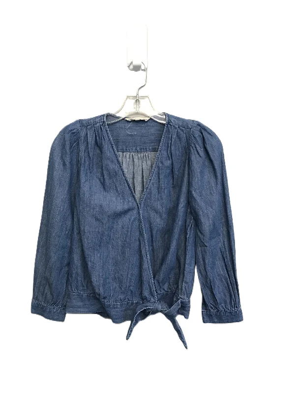 Special Price Top Long Sleeve By Madewell  Size: Xxs