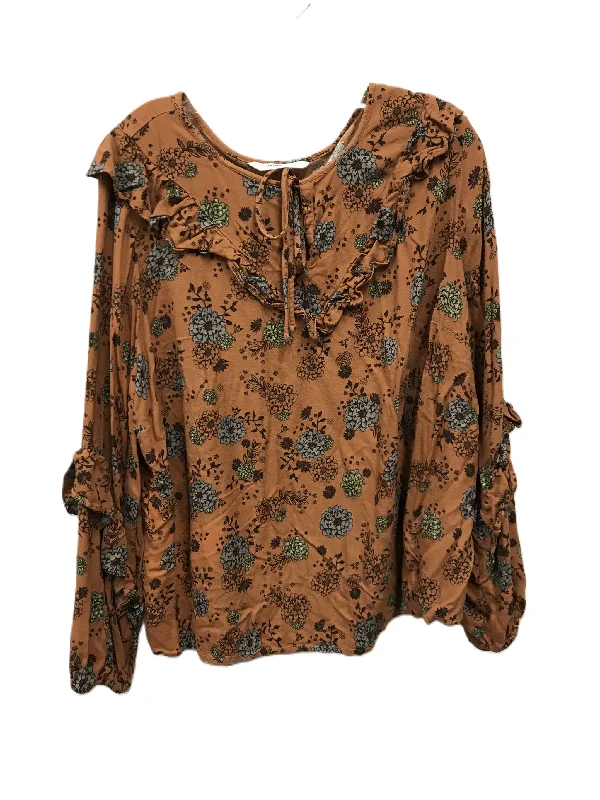 Fantastic Offers Top Long Sleeve By Sonoma  Size: 2x