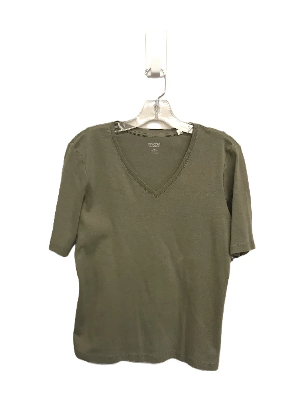 Seasonal Clearance Top Short Sleeve Basic By Chicos  Size: M