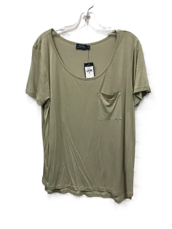 Exclusive Online Offer Top Short Sleeve Basic By Polo Ralph Lauren  Size: L