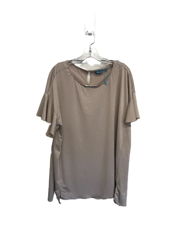 Special Offer Top Short Sleeve By All A Little Larger  Size: 4x