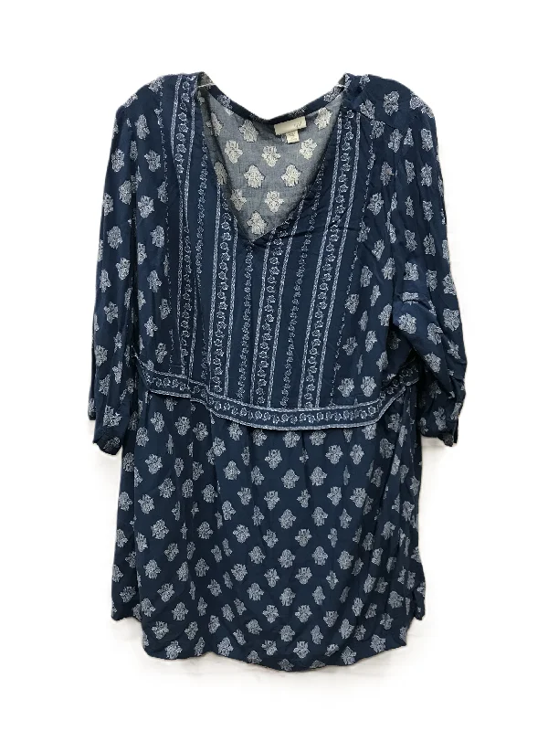 Deep Discounts Top Short Sleeve By J. Jill  Size: 2x
