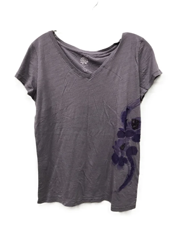 Season Finale Sale Top Short Sleeve By Lucky Brand  Size: Xl