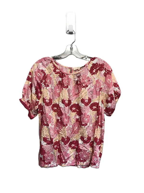 Overstock Top Short Sleeve By Solitaire  Size: S