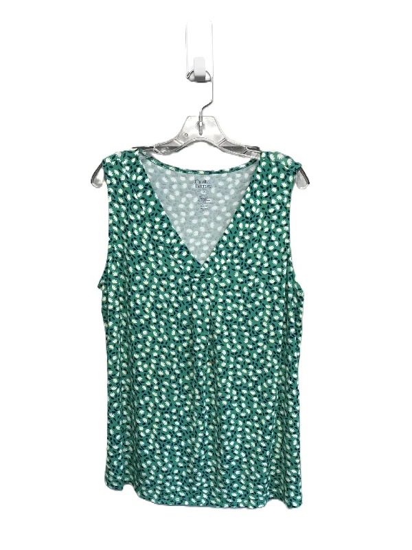 Can't Be Beat Top Sleeveless Basic By Croft And Barrow  Size: 1x
