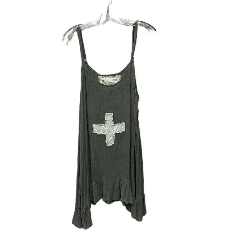 Now or Never Top Sleeveless By FARMHOUSE FROCKS   Size: Xl