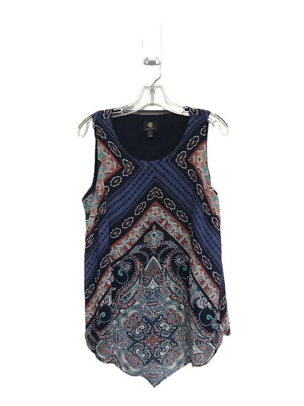 Instant Savings Top Sleeveless By Jm Collections  Size: M