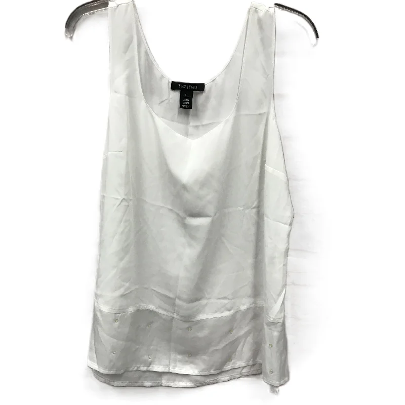 Final Markdown White Top Sleeveless By White House Black Market, Size: Xl
