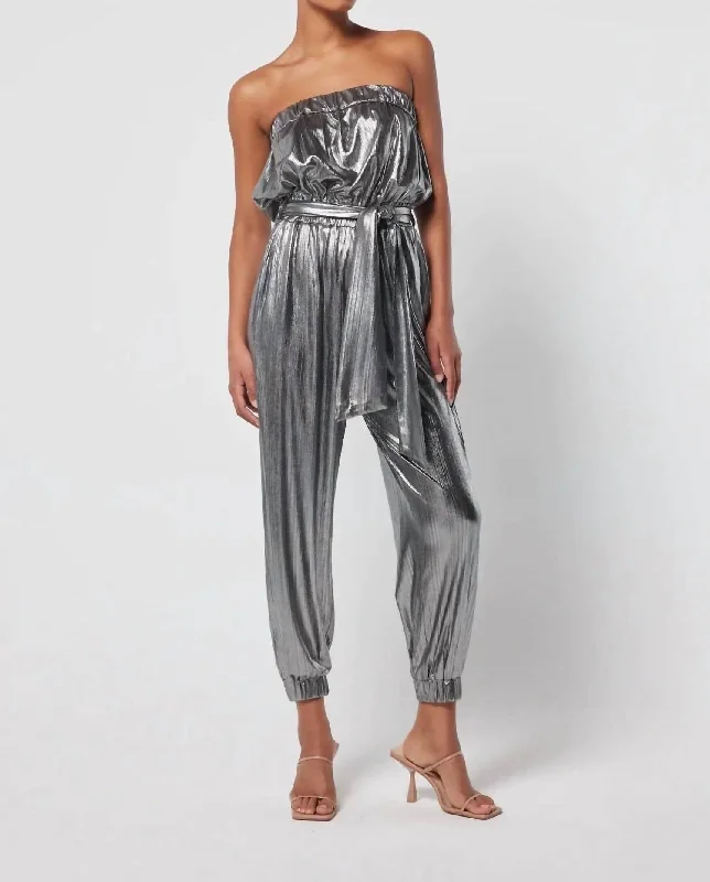 Amayah Jumpsuit In Grey