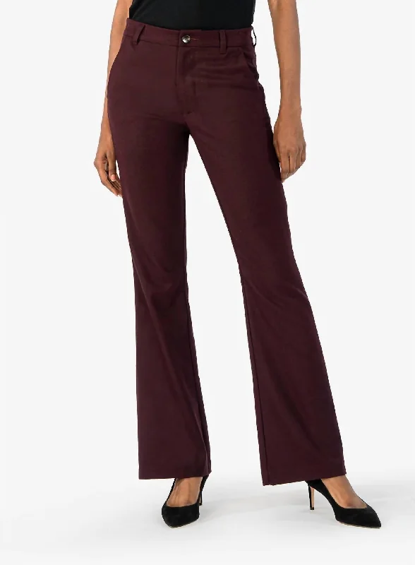 Mega Sale Ana High Rise Flare Trouser In Raisin