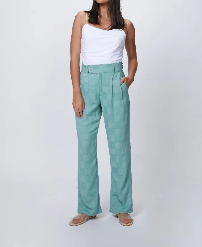 Limited Edition Bettina Trouser In Spirulina
