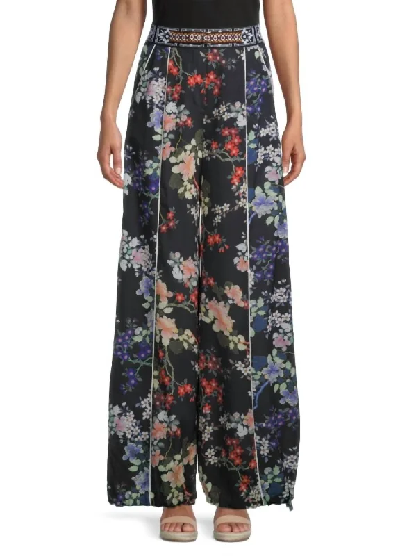 Massive Deals Blossom Palazzo Pants In Floral