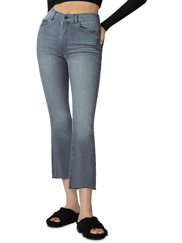Great Bargains Brgidget Womens High Rise Raw Hem Bootcut Jeans