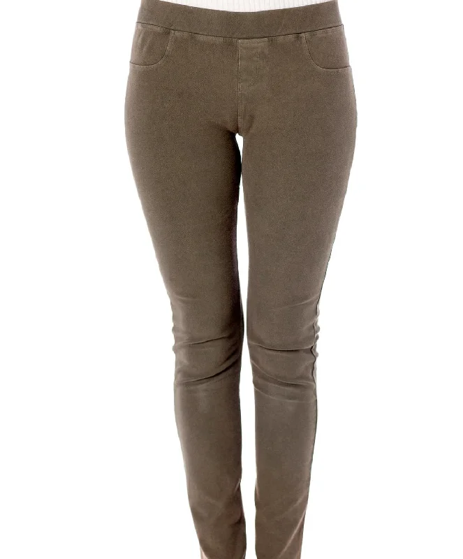 Early Bird Discount Capri Jeggings In Army