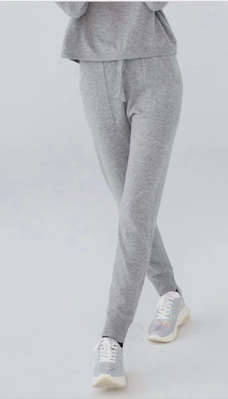 Blowout Sale Cashmere Jogger In Grey