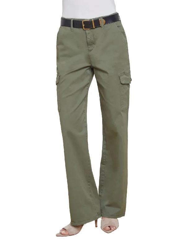 Super Bargain Channing High Rise Trek Trouser In Clover