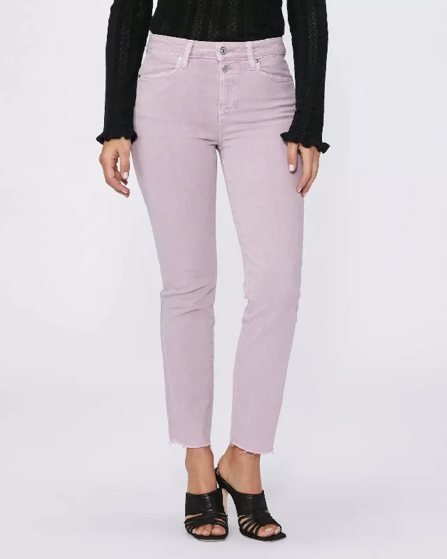 Epic Deals Cindy With Double Button Jean In Vintage Rosey Pink