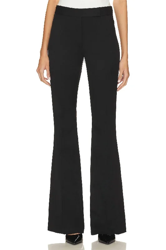 Price Smash Flared Trouser In Black
