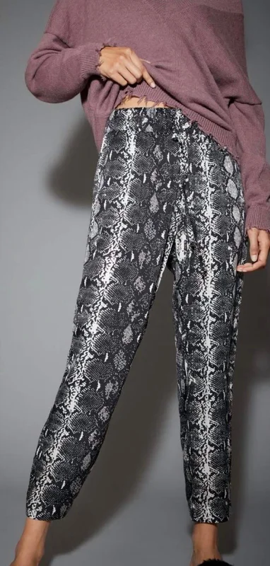 Friends and Family Sale Fremont Jogger In Black Snake