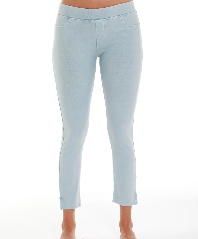 Deal of the Day High Rise Capri In Denim