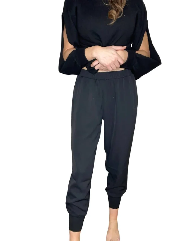Online Specials High Waisted Jogger In Black