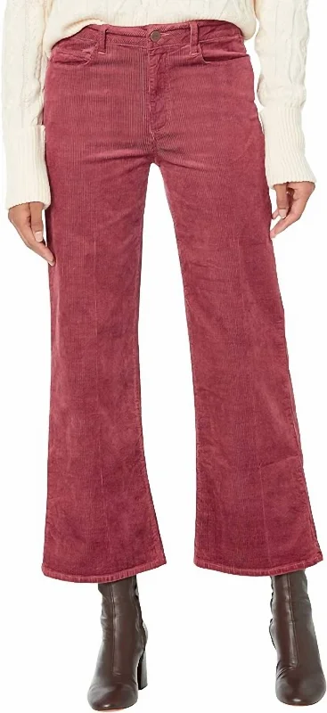 Deal Explosion Leenah Ankle Jeans In Dusted Berry
