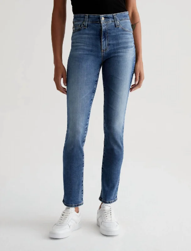 Blowout Deals Mari High Rise Slim Straight Jeans In 15 Years Shoreline