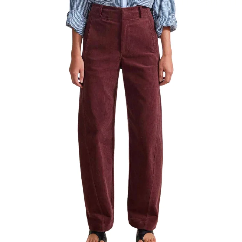 Special Buy Meridian Corduroy Pant In Chocolate