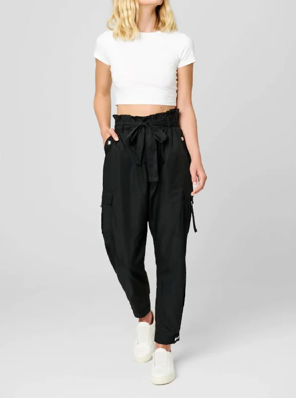 Price Blitz Nylon Paper Bag Pant In Time Machine