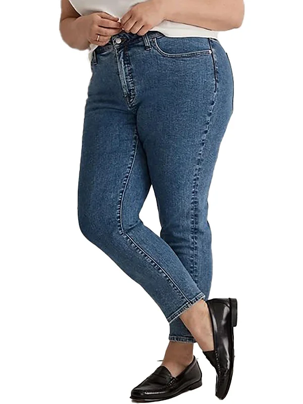 Extra Savings Plus Womens Mid-Rise Perfect Vintage Skinny Jeans