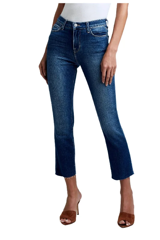 Anniversary Sale Sada High Rise Crop Slim Jean In Sequoia