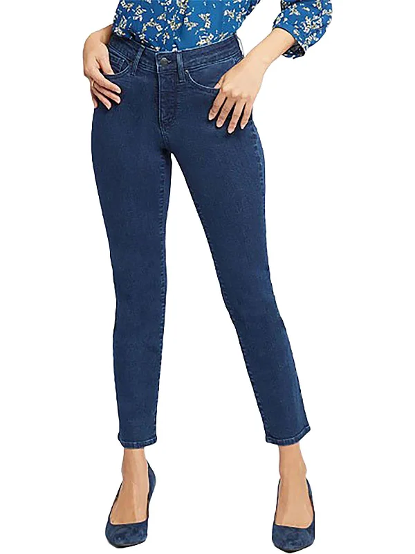Super Bargain Shieri Womens Denim Medium Wash Slim Jeans