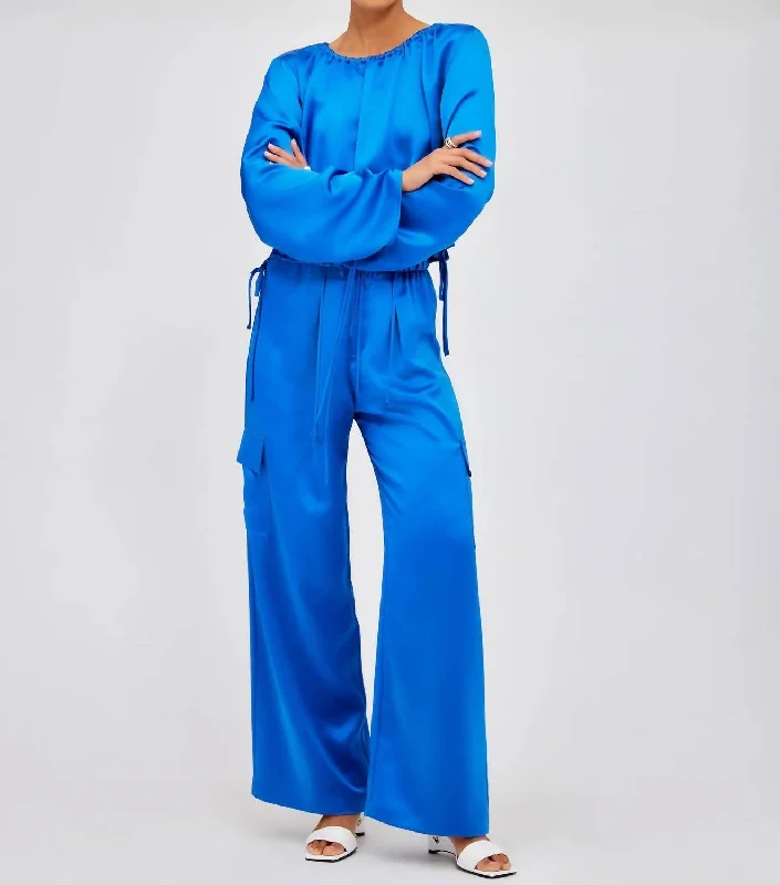 Exclusive Preview Sofi Pants In Sapphire Blue