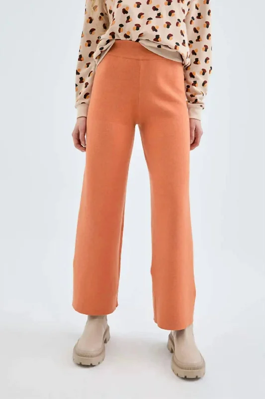 Massive Deals Straight Leg Pants In Orange