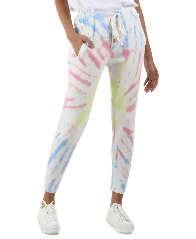 Discount Days Super Soft Tie-Dye Jogger In Multi
