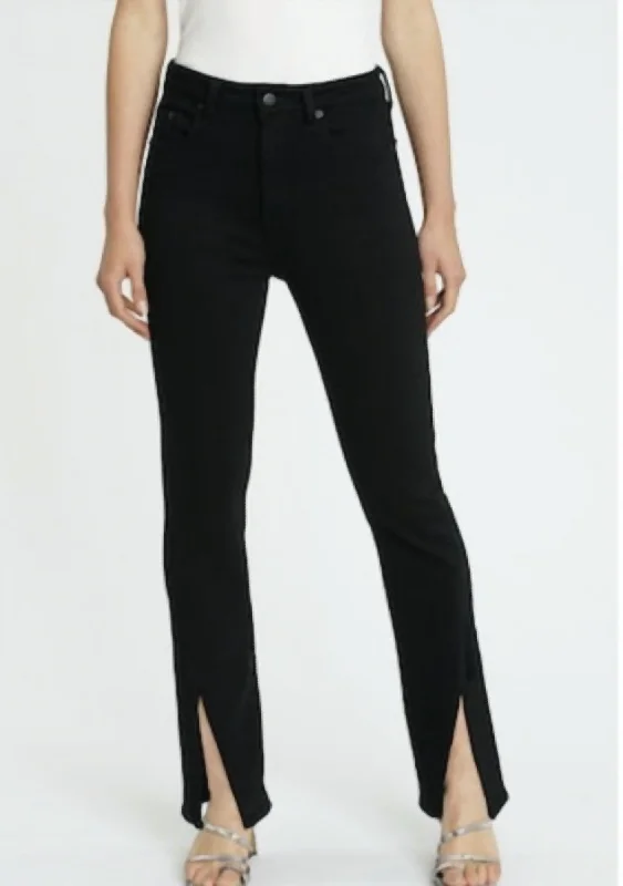Referral Discount Teagan Jeans In Dark Vinyl