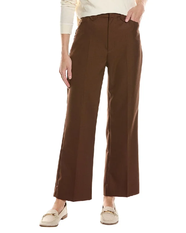 THE GREAT The Western Wool-Blend Trouser