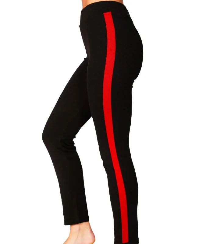 Bargain Prices Track Pant In Blackred