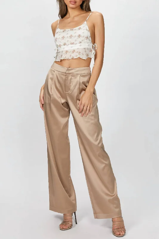 Flash Sale Wallace Trouser In Champagne