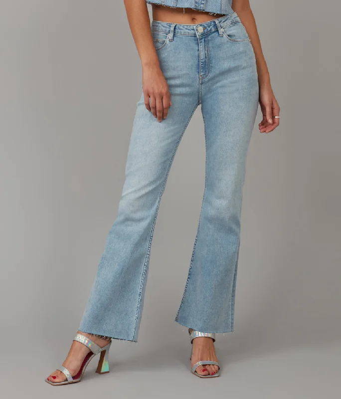 Year-End Clearance Women's ALICE-TD High Rise Flare Jeans