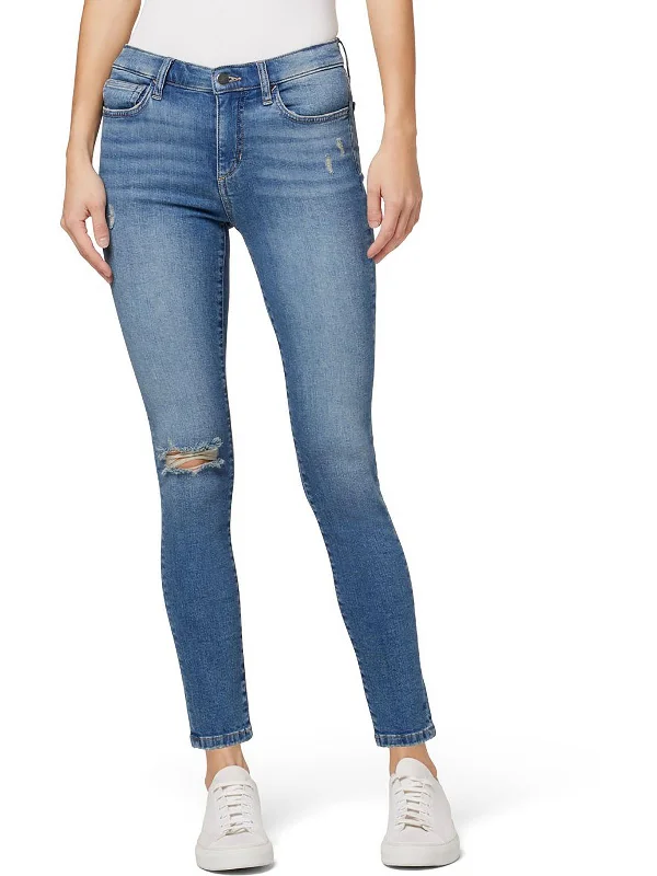 Limited Time Offer Womens Ankle Destroyed Skinny Jeans