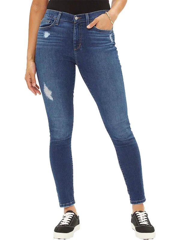 Fantastic Offers Womens Ankle Distressed Skinny Jeans