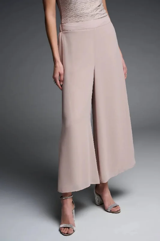 Exclusive Savings Women's Chiffon Pants In Sand