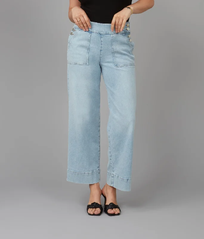 Year-End Sale Women's COLETTE-CM High Rise Wide Leg Jeans