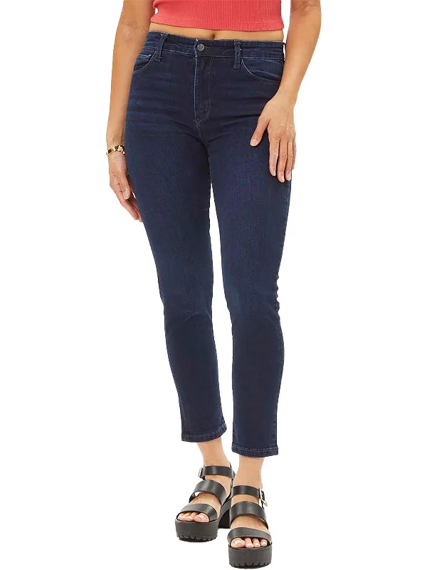 Sale Event Womens Dark Wash Ankle Skinny Jeans
