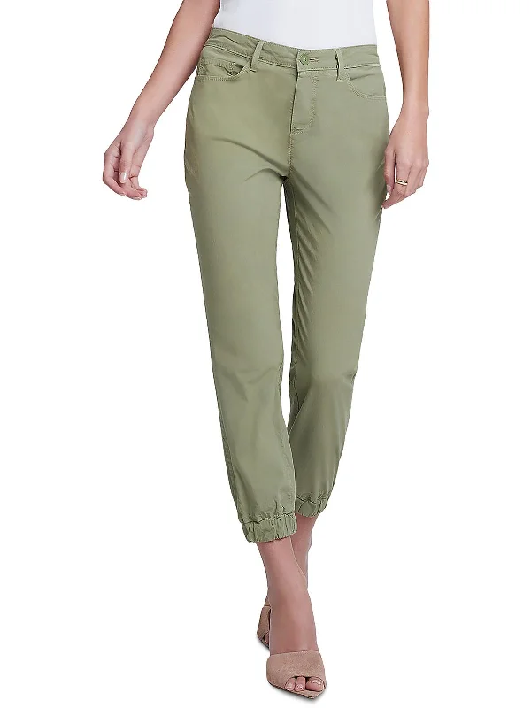Don't Miss Womens Solid Casual Jogger Pants