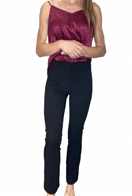 Women's Working Girl Pants In Black