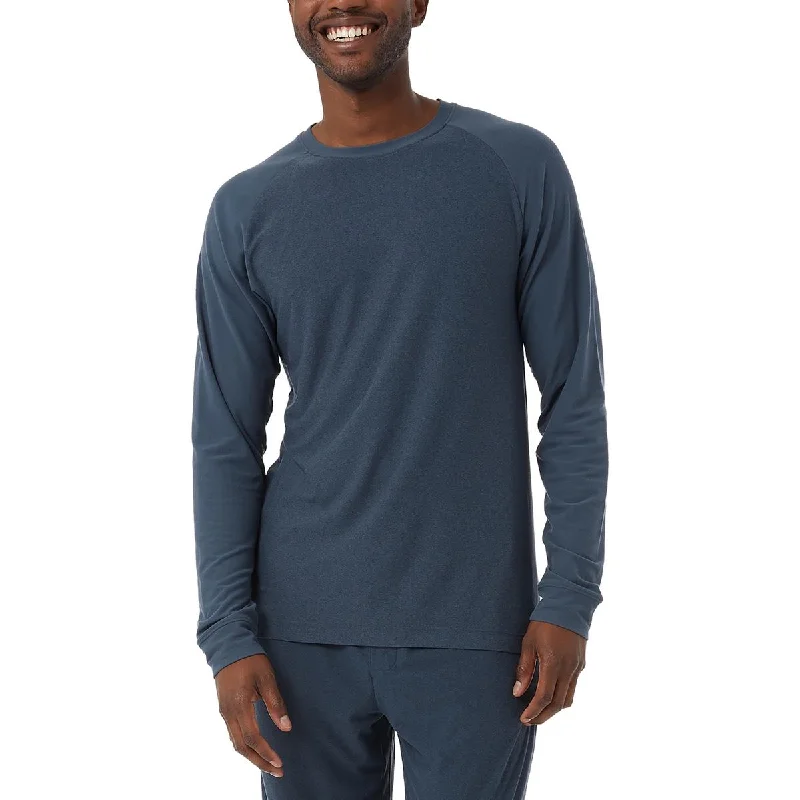 Flash Sale 32 Degrees Heat Mens Colorblock Knit Sleep Shirt