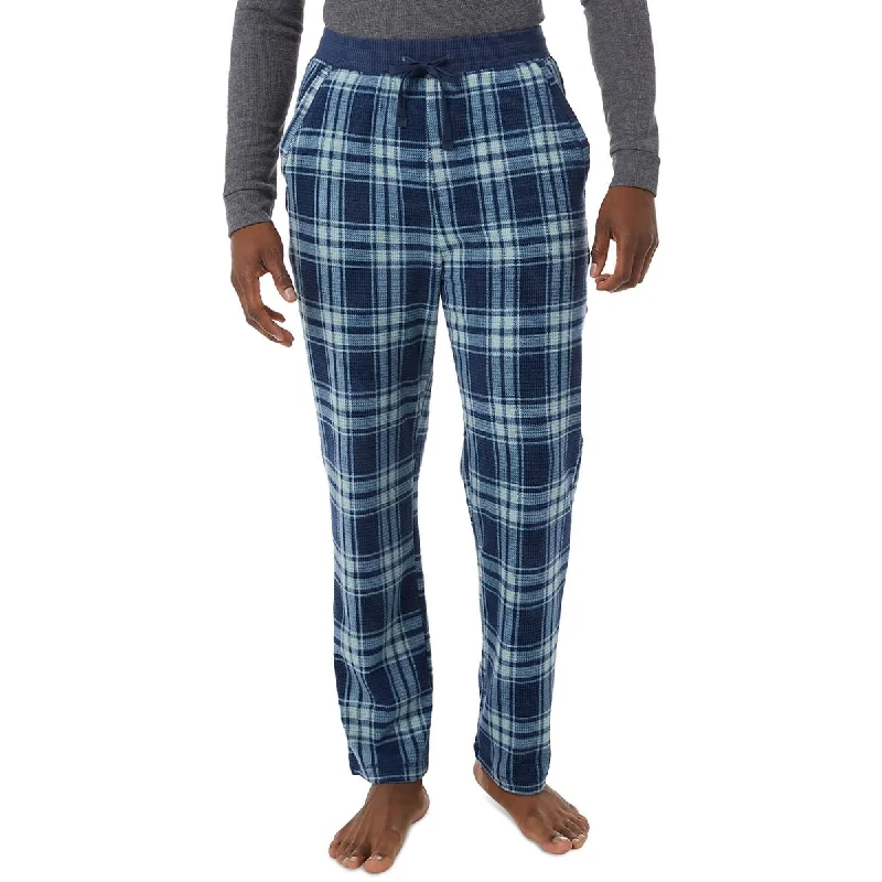 32 Degrees Heat Mens Drawstring Waist Plaid Sleep Pant