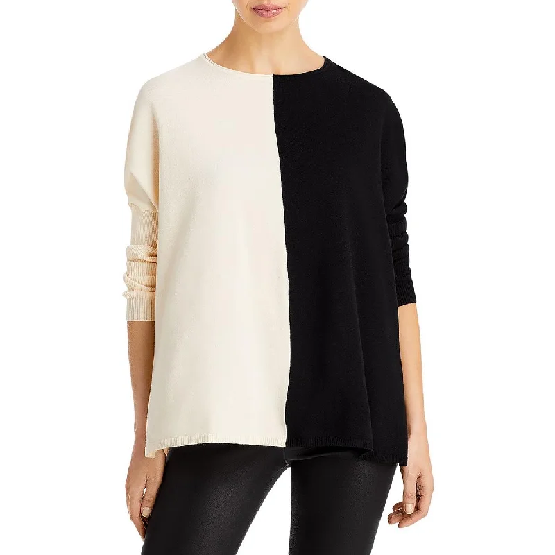 Buy More, Save More &BASICS Womens Knit Ribbed Trim Crewneck Sweater
